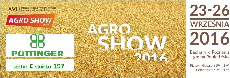 Za dwa tygodnie AGRO SHOW